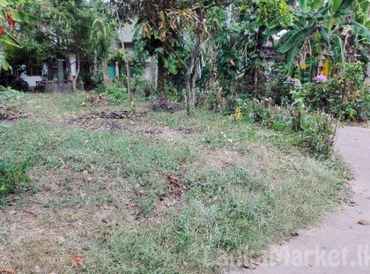 7.5 Perches Land In Yakkala Miriswatta For Sale