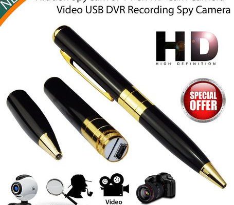 Pen Spy Hidden Video Cam 720HD 5MP