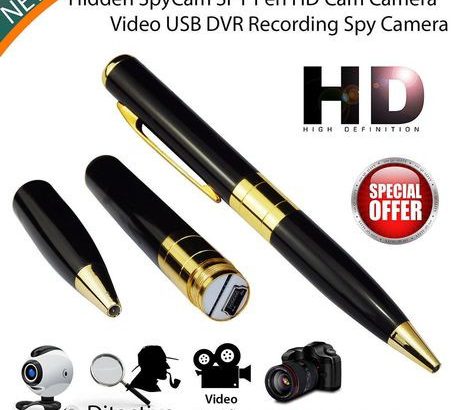 Pen Spy Hidden Video Cam 720HD 5MP