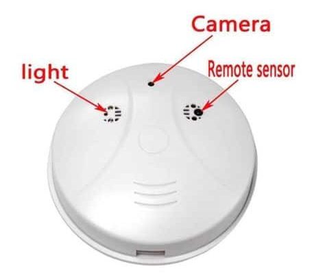 Smoke Motion Detection SPY Hidden Video Camera for Sale