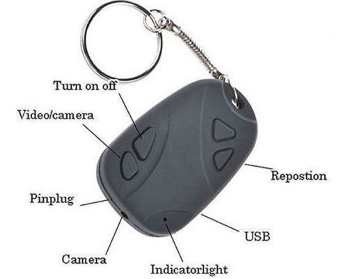 Mini Spy Hidden Car Key Tag Remote 720HD Camera for sale