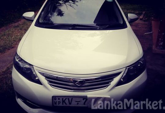 TOYOTA ALLION 2013 G PEARL WHITE FOR SALE