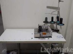 Juki five thread overlock sewing machine