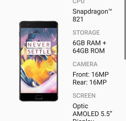 Oneplus 3t for sale