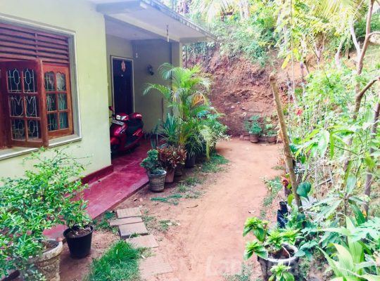 House with land for sale