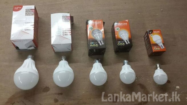 Led Bulbs (plastic & screw) for sale
