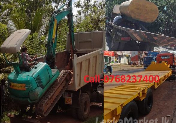 JCB Excavator and Heavy Equipment Transport