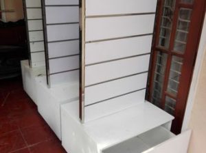 Shop Display Cupbord & Display wall Bord for sale