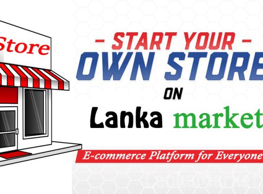 Start Your Own Store on Lanka Market