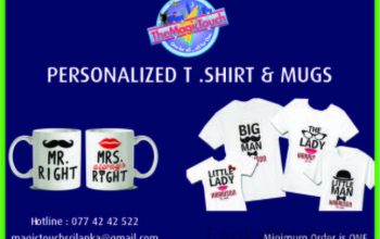 MUGS & T SHIRT PRINTING SERVICE