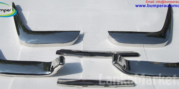 Volvo P1800 Jensen Cow Horn bumper (1961–1963)