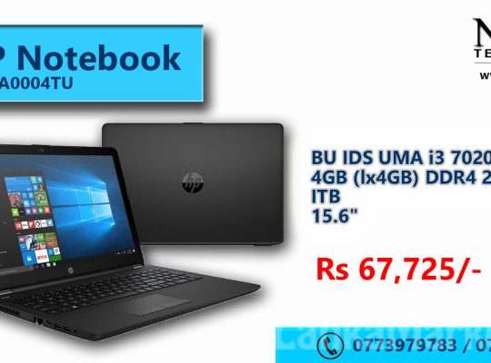 HP Notebook 15-DA0004TU