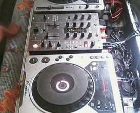 Pioneer console with flight casing for sale