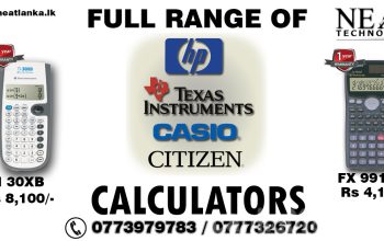 All range of Calculators