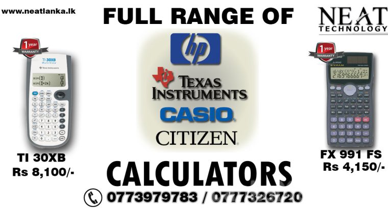 All range of Calculators