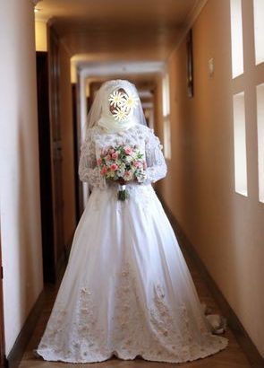 Wedding Dress & Veil for sale