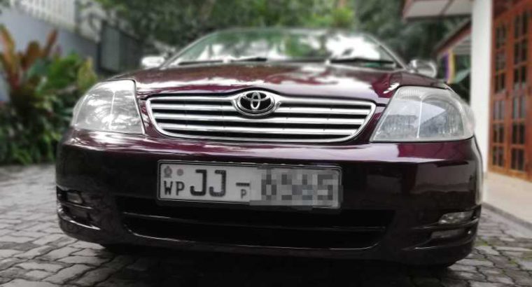 Toyota corolla G limited luexel anniversary model