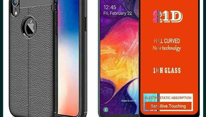 Auto Focus Back Cover With 21D Tempered Glass