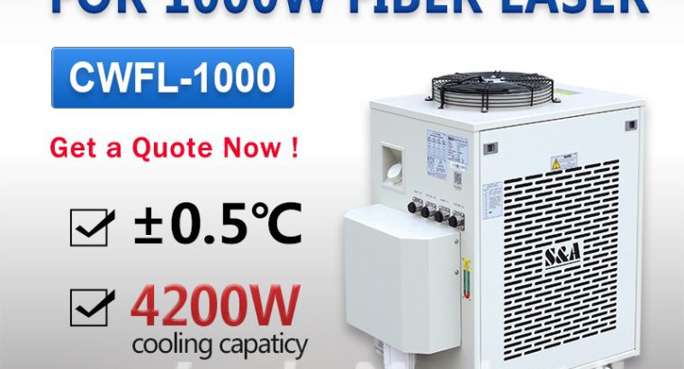 Industrial Water Chiller Unit for 1000W Fiber Laser