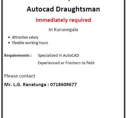 Autocad Draughtsman