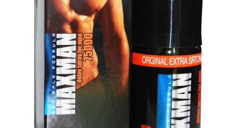 maxman 75000 delay spray for men