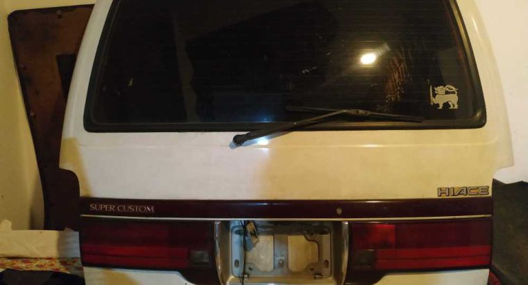 toyota hiace super custome Diki door