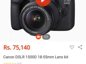 canon 800d or 1500d wanted