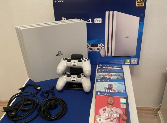 Sony Playstation 4 Pro 1tb with extra game disc