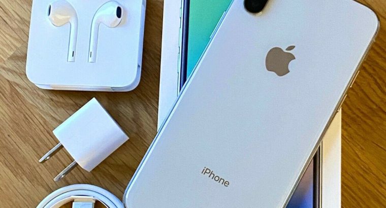 Apple iphone x 256gb factory unlocked and facetime active