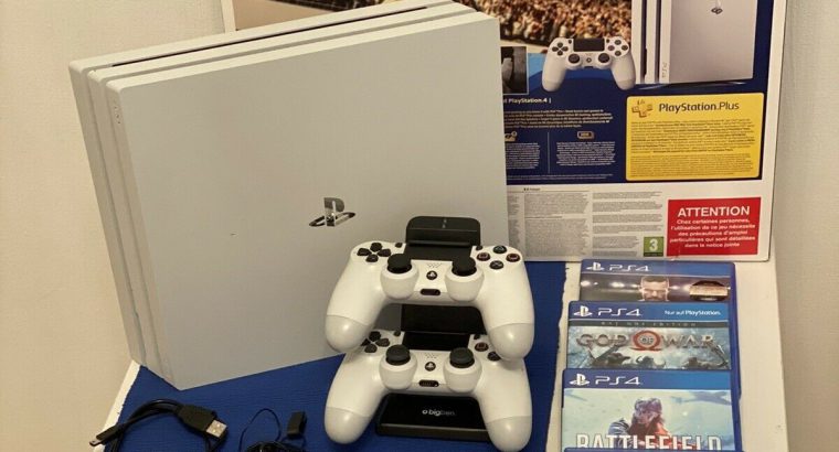 Sony Playstation 4 Pro 1tb with extra game disc