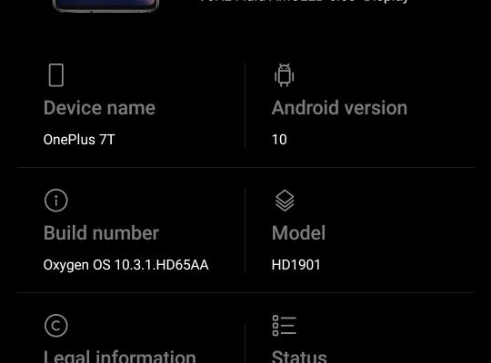 ONEPLUS 7T