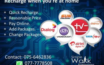 TV Recharge – Videocorn/ Sundirect/ DishTv