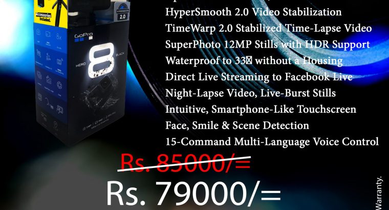 Gopro 8 Black Special Bundle