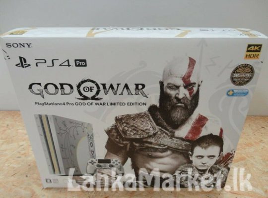 New NEW Sony PlayStation 4 Pro God Of War 1TB With Wireless Controller