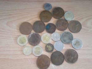 Lots of old coins