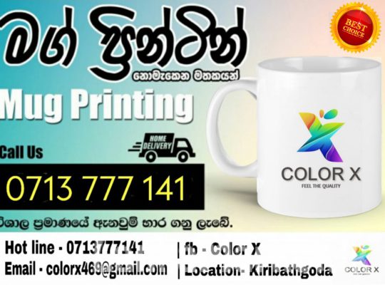 Mug printing