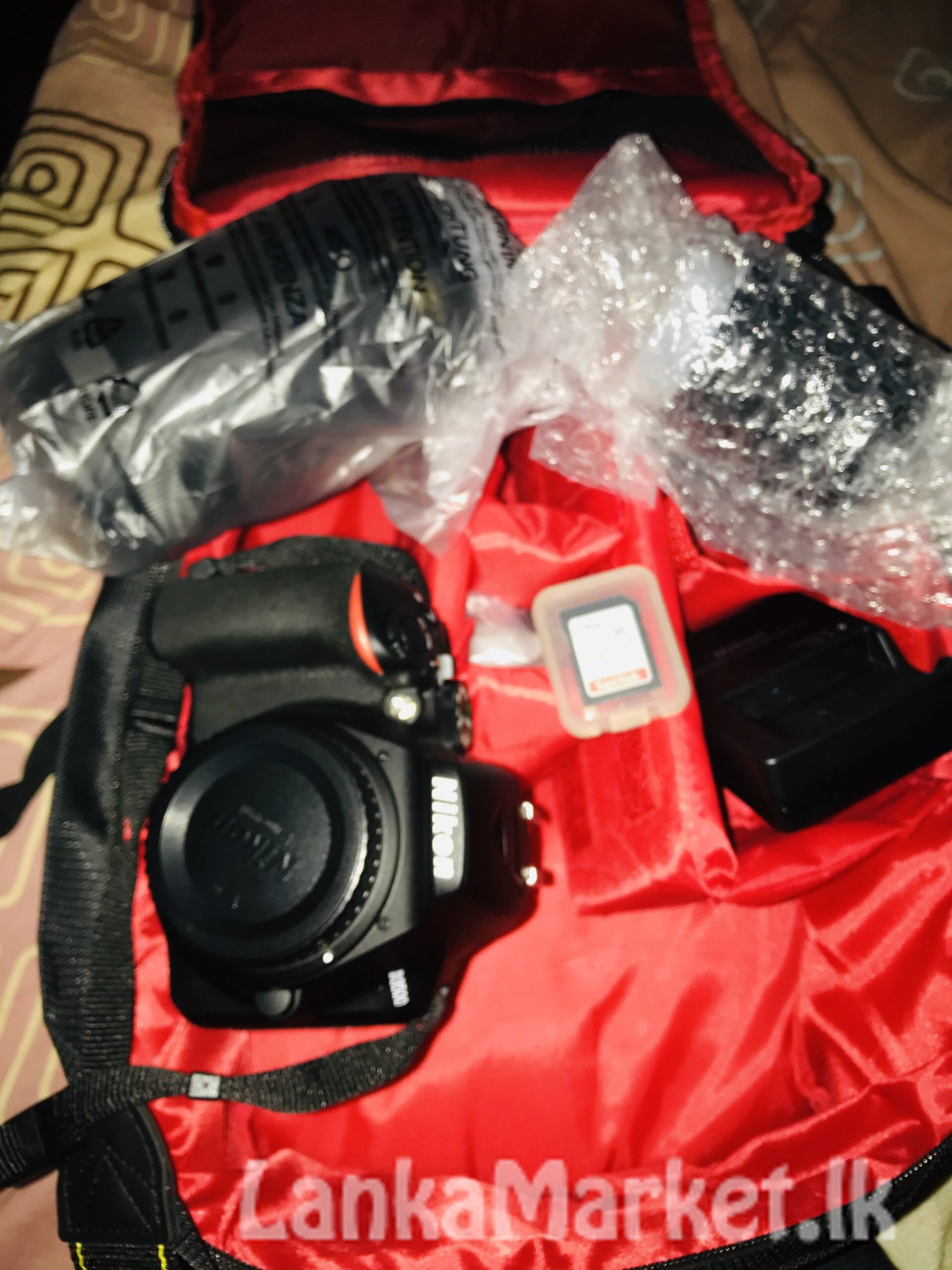 Nikon D3500 (15-55 MM Lense & 7-300MM Lense ) 2 backpacks