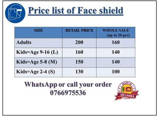 face shield