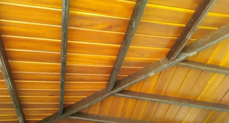 Half built two story house