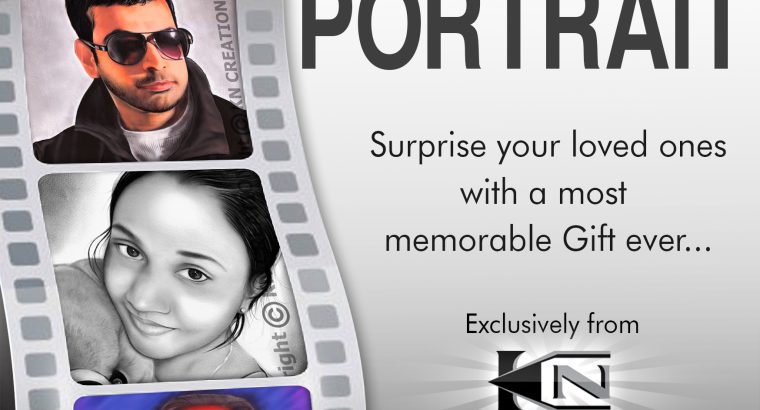 KN CREATIONS – Portraits & Graphic Designing