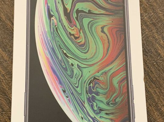 256gb iphone xs max brand new original factory unlocked space grey.