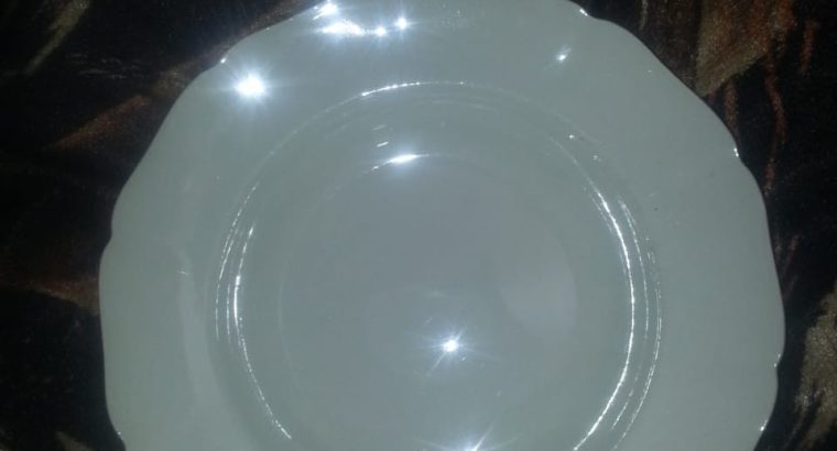 Antique Queen Mark Ceramic Plates