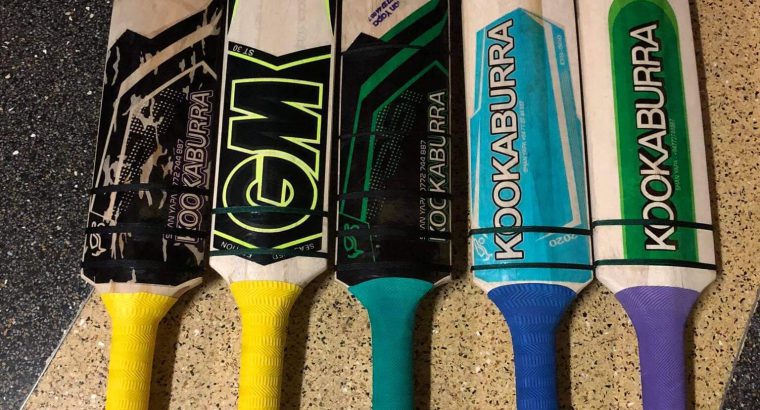 Cricket bats