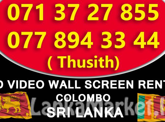 LED Wall Rent Colombo Sri Lanka