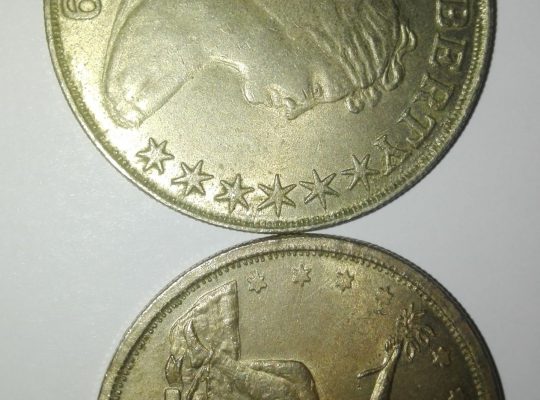 Old us silver dollor coins