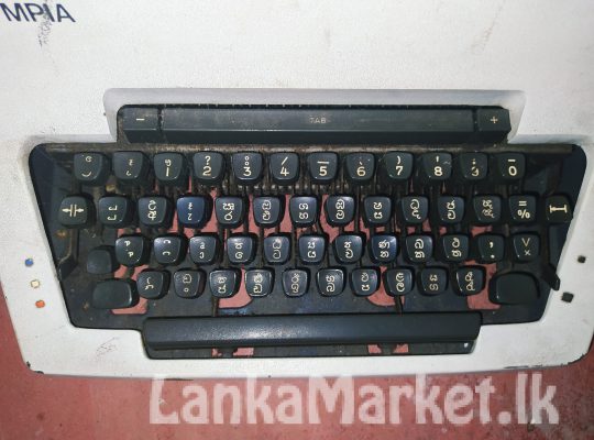 OLYMPIA Typewriter – Sinhala