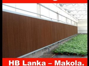 Evaporative air cooling pads systems for greenhouse srilanka , air cooling systems srilanka, air cooling pads srilanka
