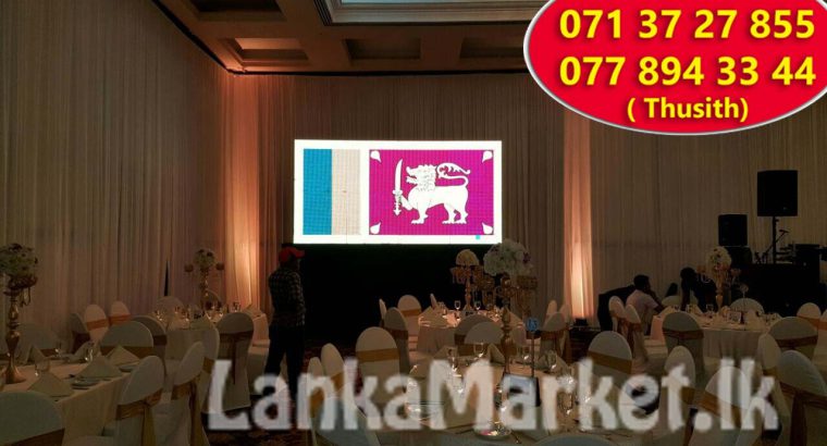 LED Wall Rent Colombo Sri Lanka