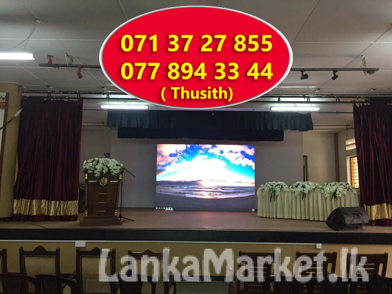 LED Video Wall Screen Mobile Truck Digital For Rent Colombo Sri Lanka