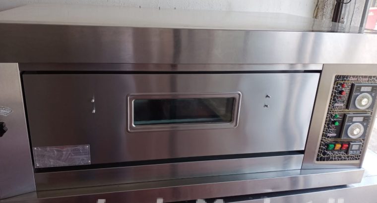 Electric Gas Baking Oven 1 Deck 2 Tray